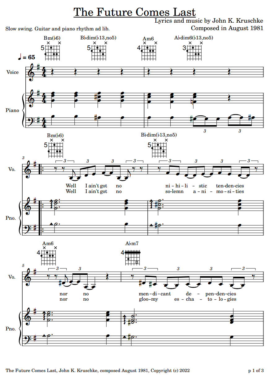 Image of first page of sheet music.